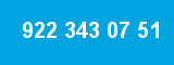 922 343 07 51